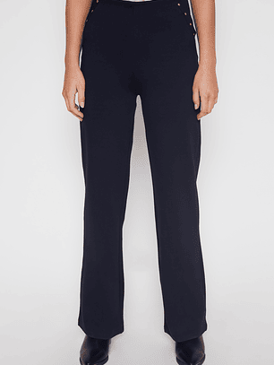 Calza Wide Leg Mujer Azul Familyshop