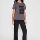Polera Silver Beach Mujer Gris Familyshop - Miniatura 2
