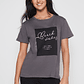 Polera Silver Beach Mujer Gris Familyshop - Miniatura 1