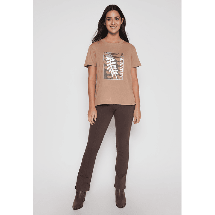 Polera Silver Nature Mujer Camel Familyshop 2