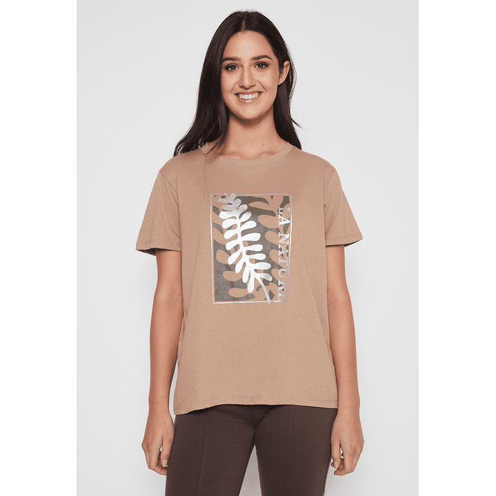 Polera Silver Nature Mujer Camel Familyshop 1