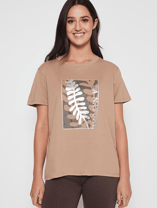 Polera Silver Nature Mujer Camel Familyshop