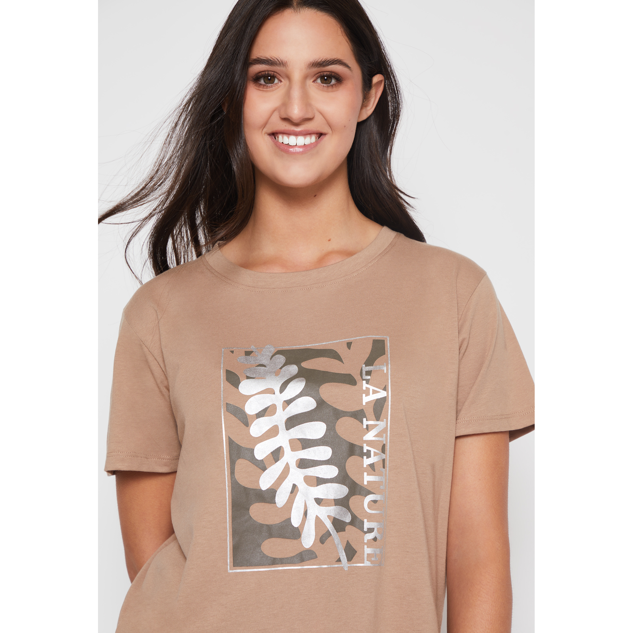 Polera Silver Nature Mujer Camel Familyshop 4