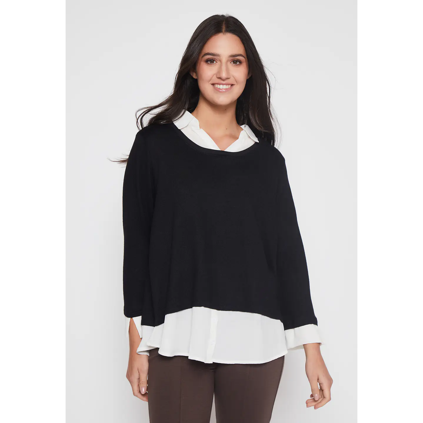 Sweater Chic Mujer Negro Familyshop 1