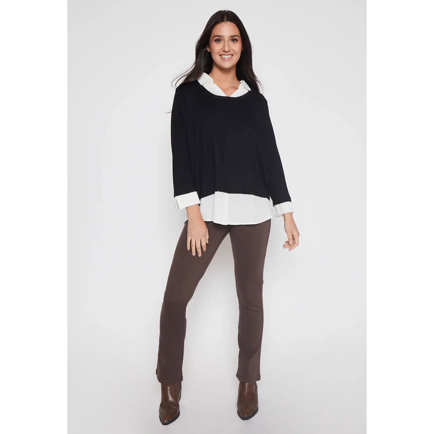 Sweater Chic Mujer Negro Familyshop 2
