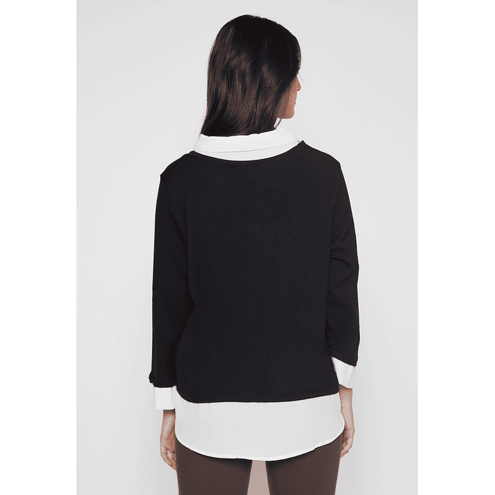 Sweater Chic Mujer Negro Familyshop 4