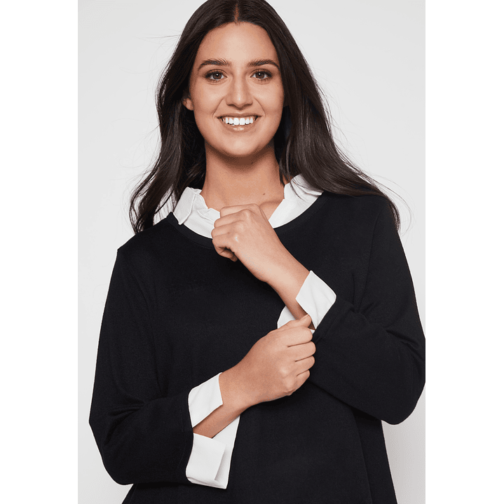 Sweater Chic Mujer Negro Familyshop 3