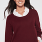Sweater Chic Mujer Burdeo Familyshop - Miniatura 4