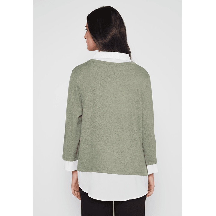 Sweater Chic Mujer Verde Familyshop 4