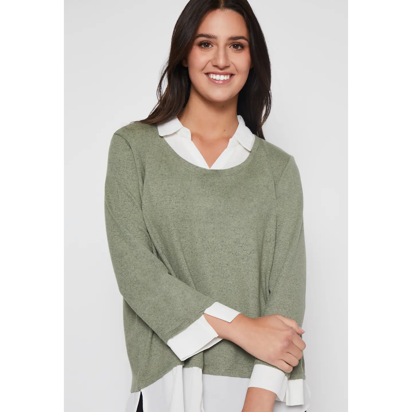 Sweater Chic Mujer Verde Familyshop 3