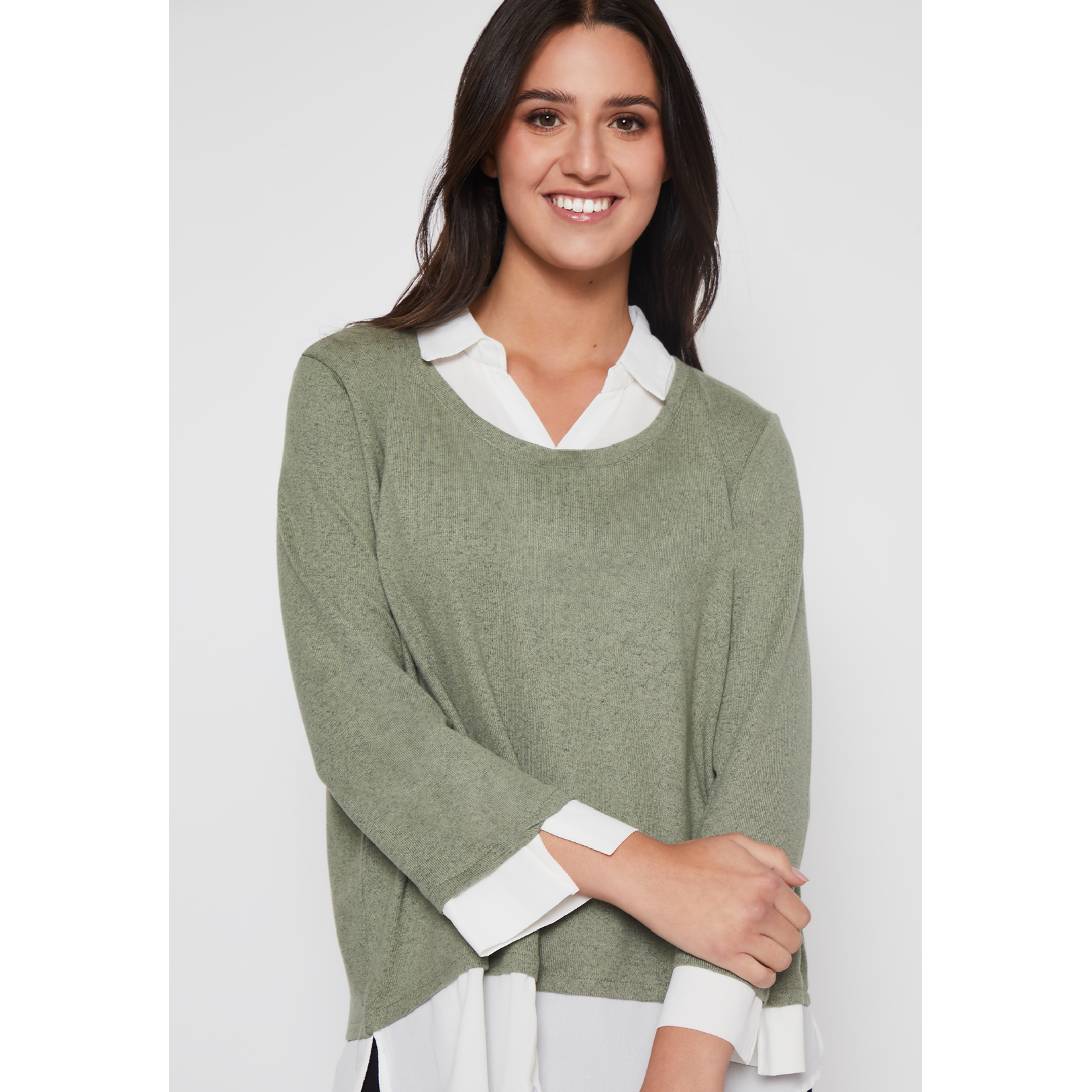 Sweater Chic Mujer Verde Familyshop 3