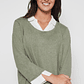Sweater Chic Mujer Verde Familyshop - Miniatura 3