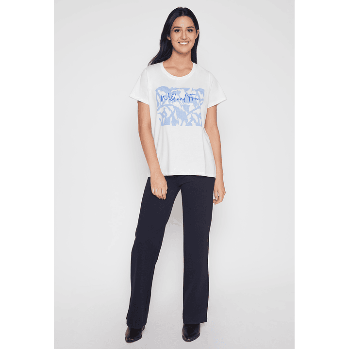Polera Blue Wild Mujer Crudo Familyshop 2