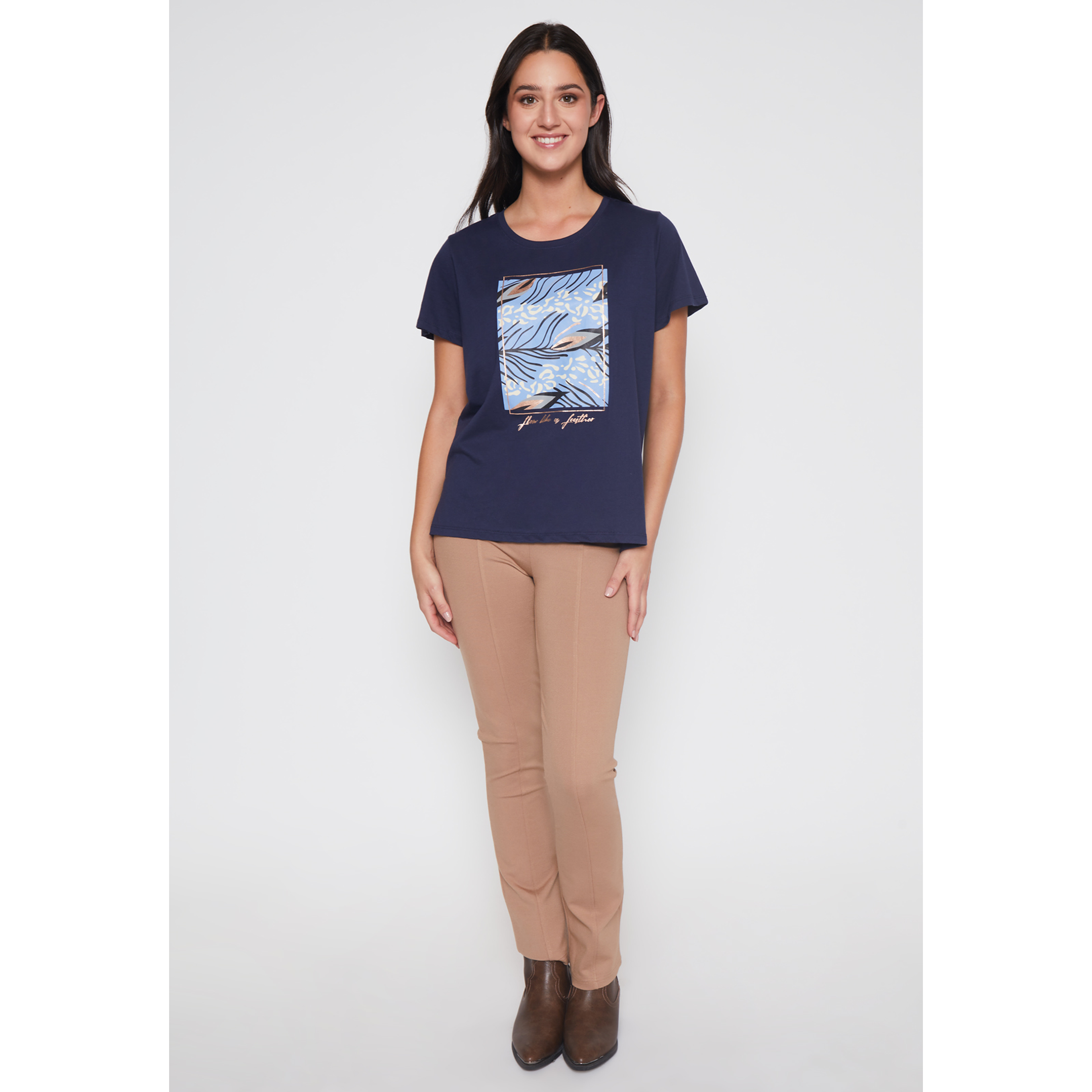 Calza Marinero Mujer Camel Familyshop 2