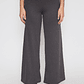 Pantalón Wide Leg Mujer Gris Familyshop - Miniatura 1
