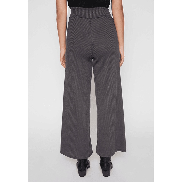Pantalón Wide Leg Mujer Gris Familyshop 3