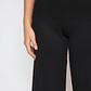 Pantalón Wide Leg Tejido Mujer Negro Familyshop - Miniatura 4