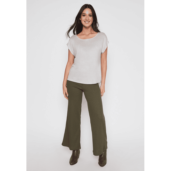 Pantalón Wide Leg Mujer Verde Familyshop 2