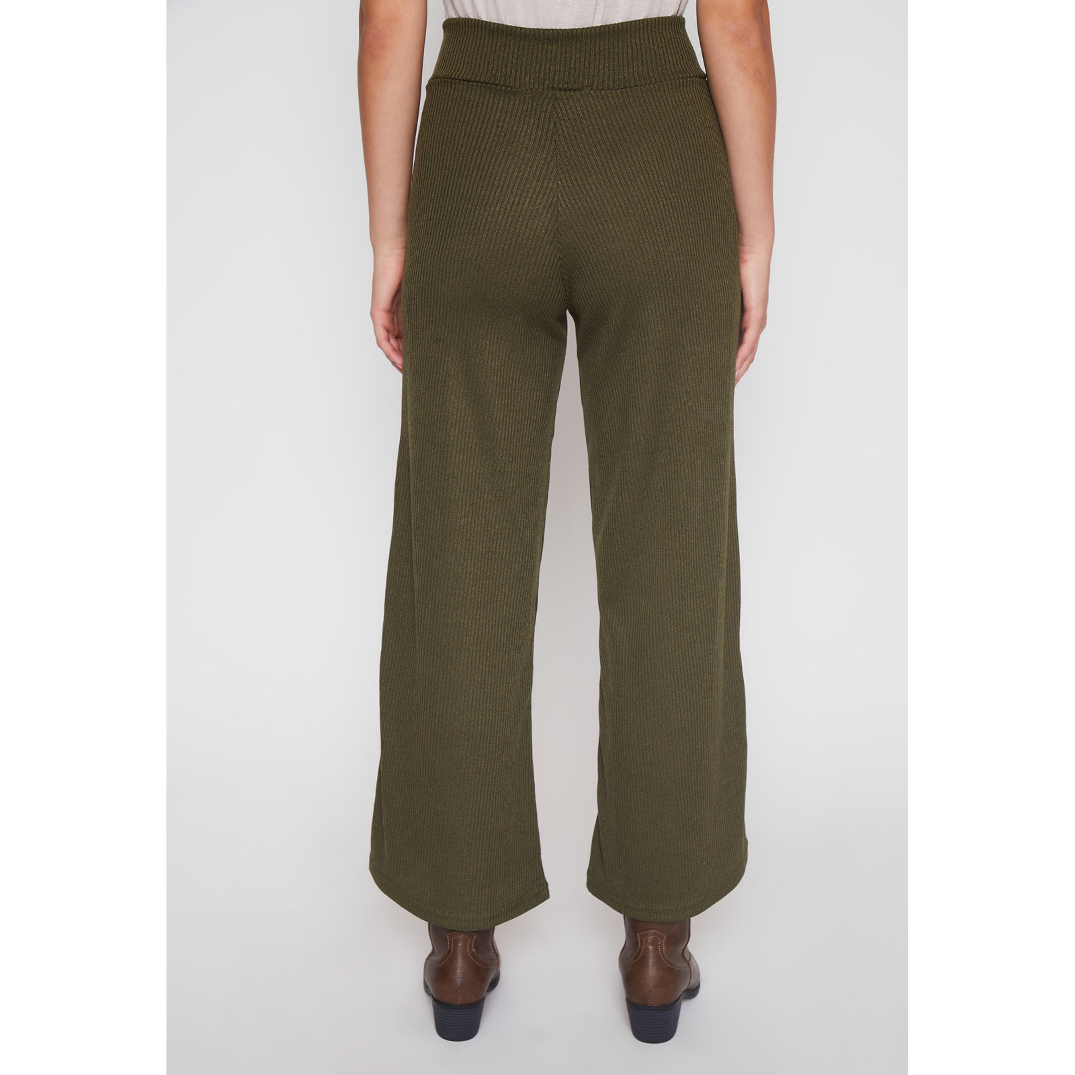 Pantalón Wide Leg Mujer Verde Familyshop 3