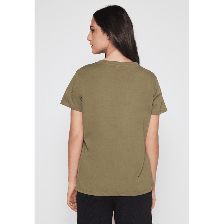 Polera Silver Heart Mujer Verde Familyshop 3