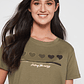 Polera Silver Heart Mujer Verde Familyshop - Miniatura 4