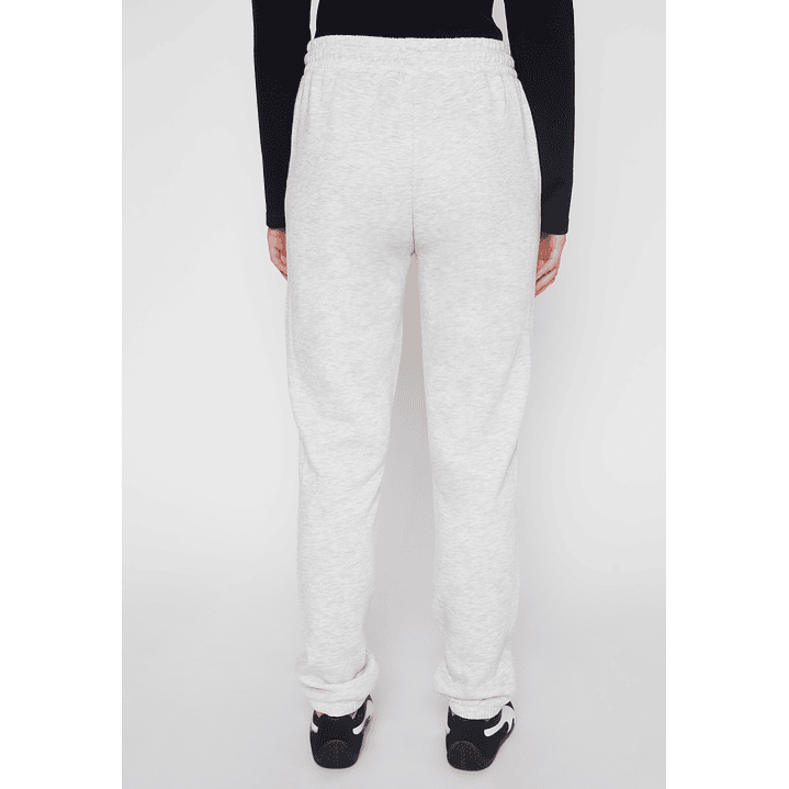 Pantalón Buzo Basic Low Mujer Gris Familyshop 3