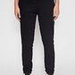 Pantalón Buzo Basic Mujer Negro Familyshop - Miniatura 1