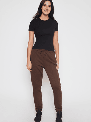Pantalón Buzo Basic Mujer Café Familyshop
