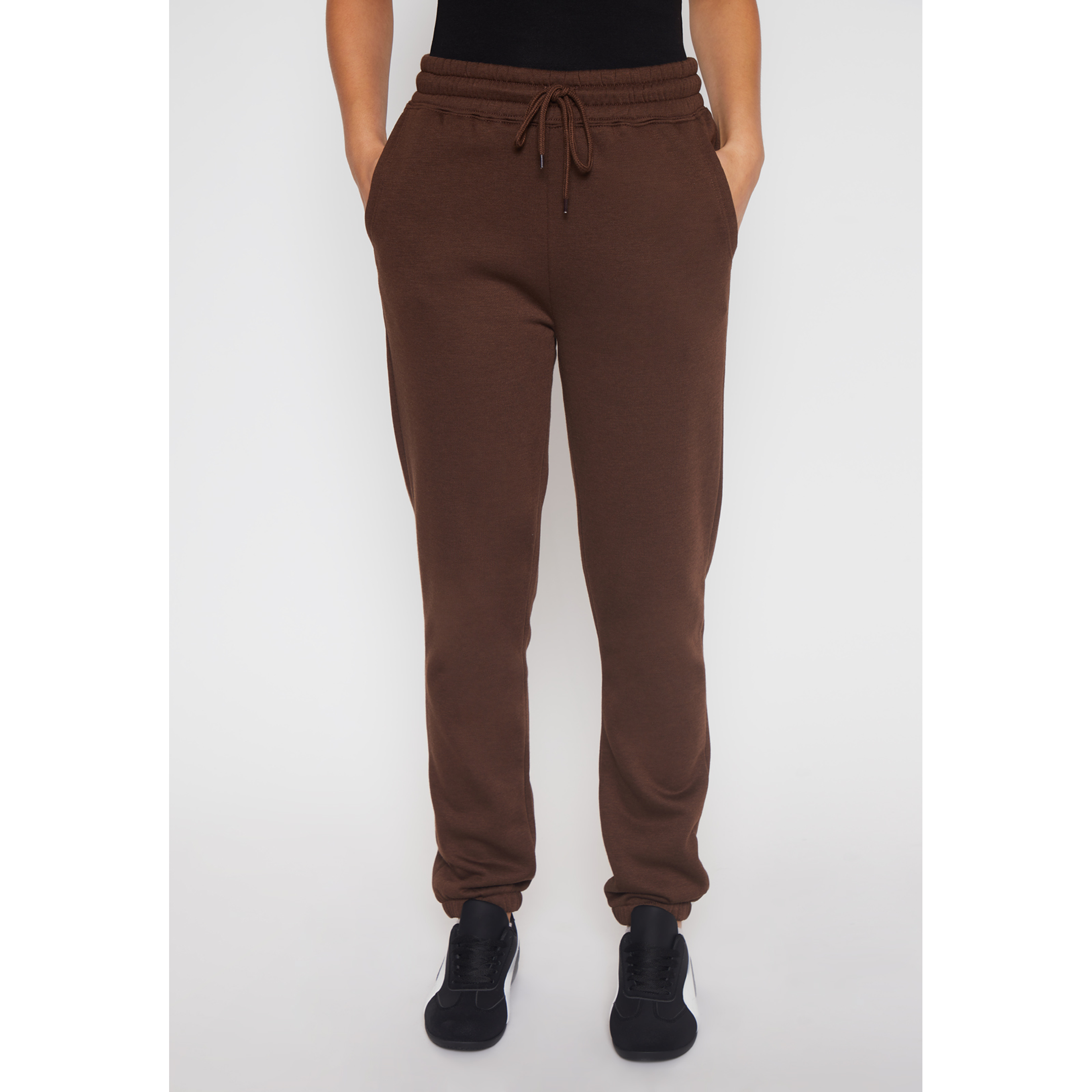 Pantalón Buzo Basic Mujer Café Familyshop 1