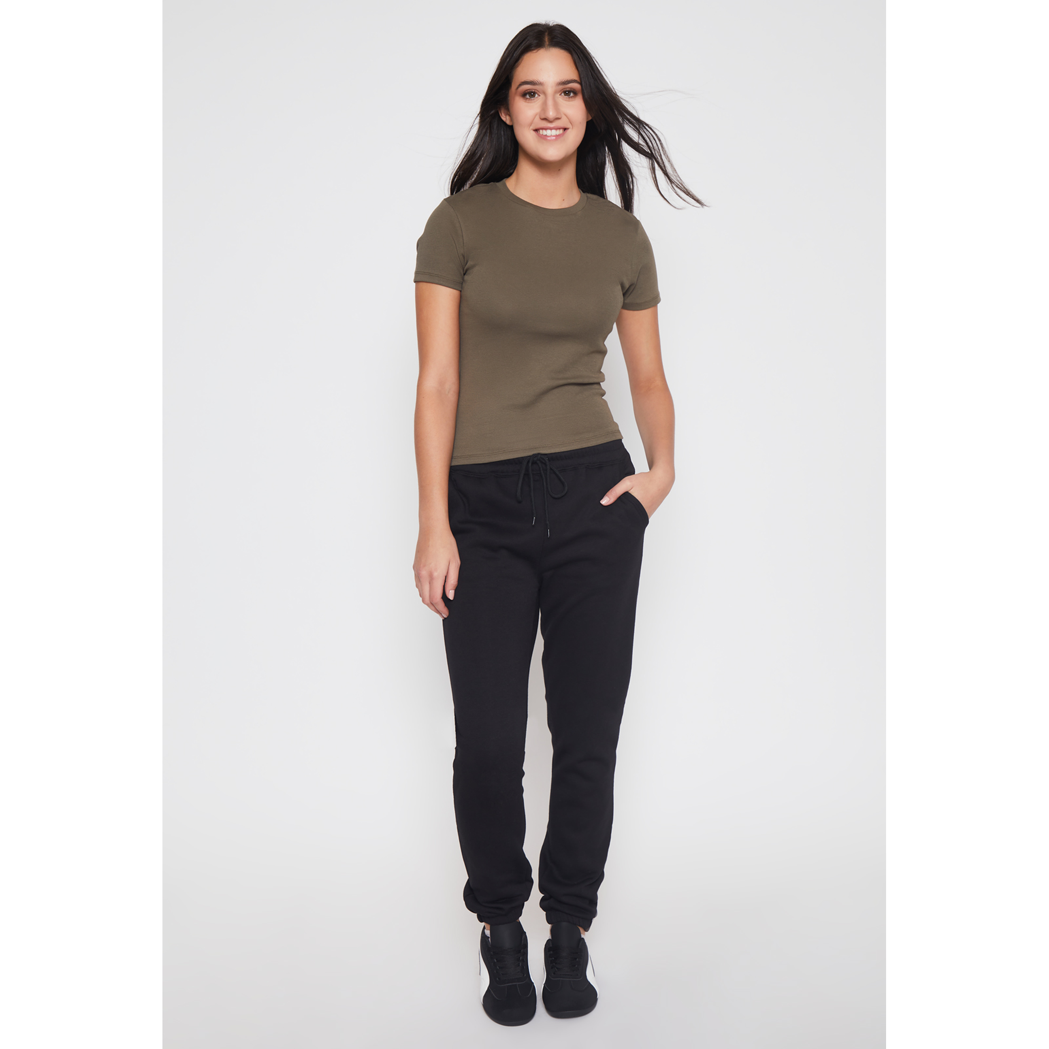 Polera Basic Mujer Verde Familyshop 2