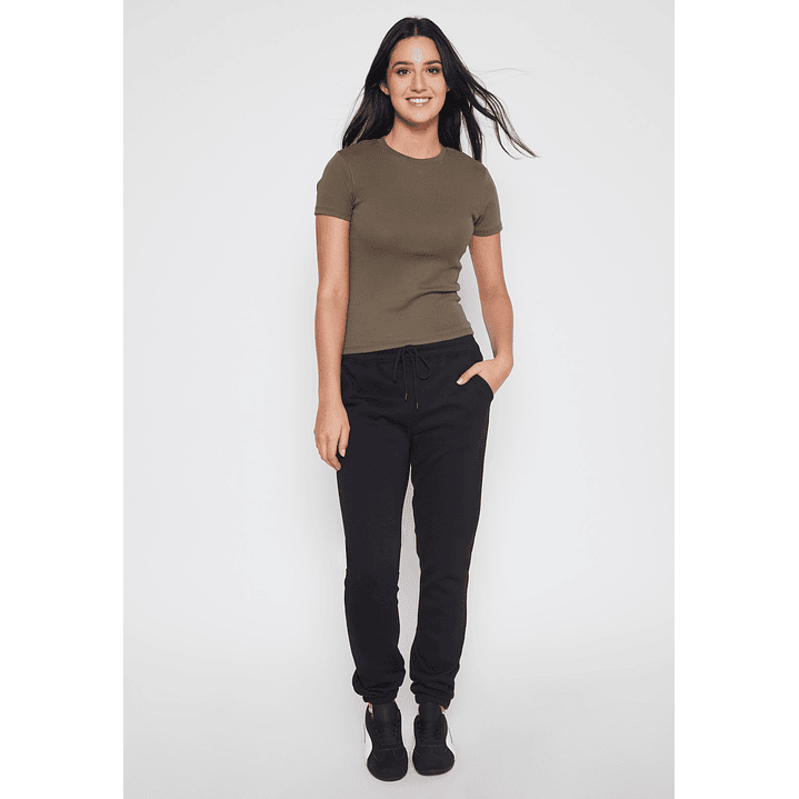 Polera Basic Mujer Verde Familyshop 2