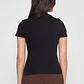 Polera Basic Mujer Negro Familyshop - Miniatura 3