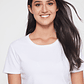 Polera Clásica Mujer Blanco Familyshop - Miniatura 4
