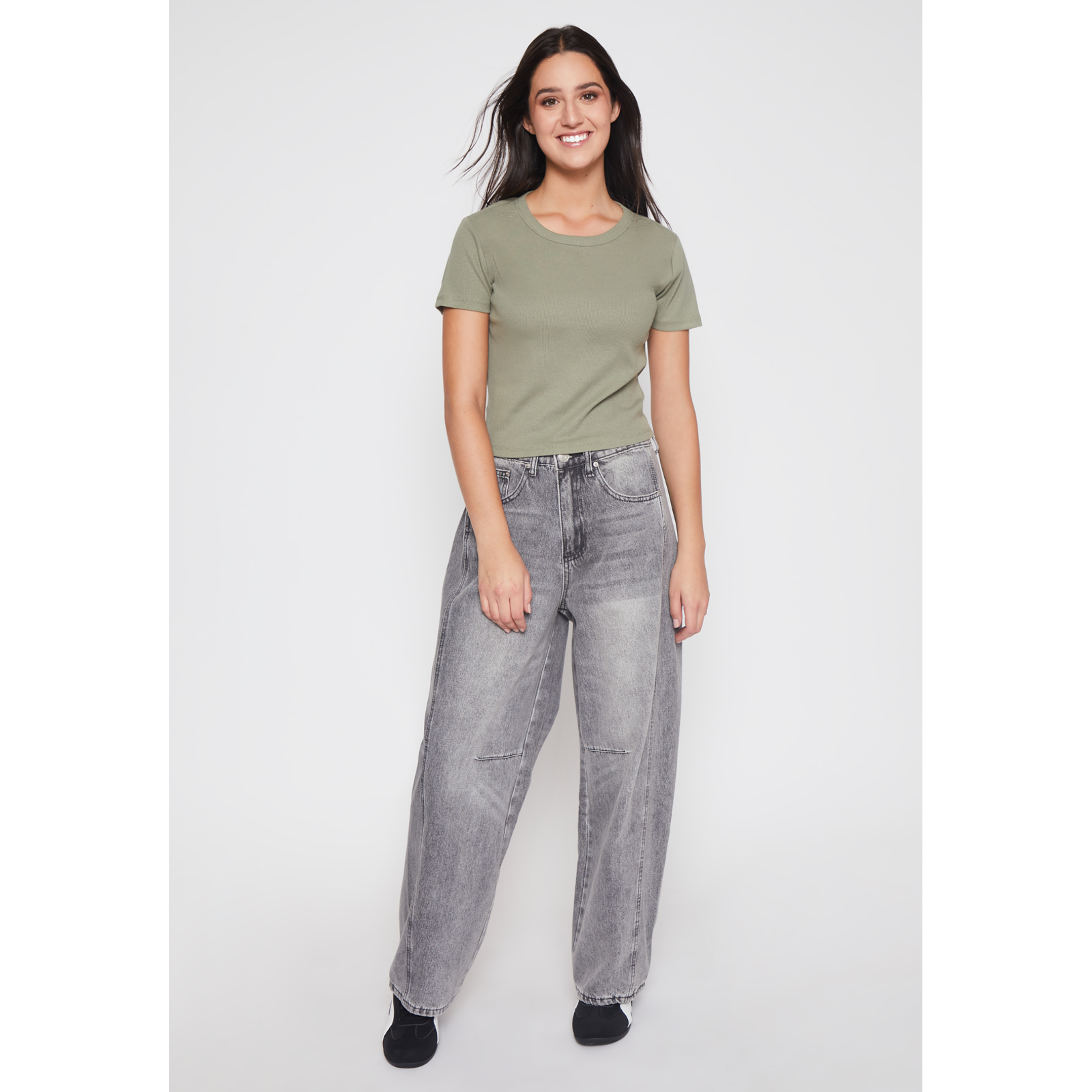 Polera Clásica Mujer Verde Familyshop 2