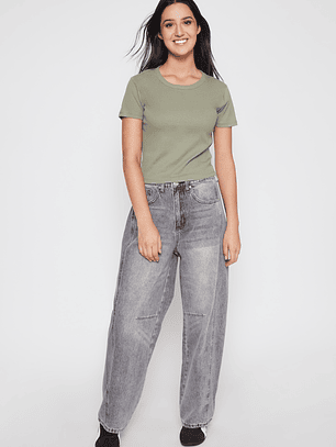 Polera Clásica Mujer Verde Familyshop