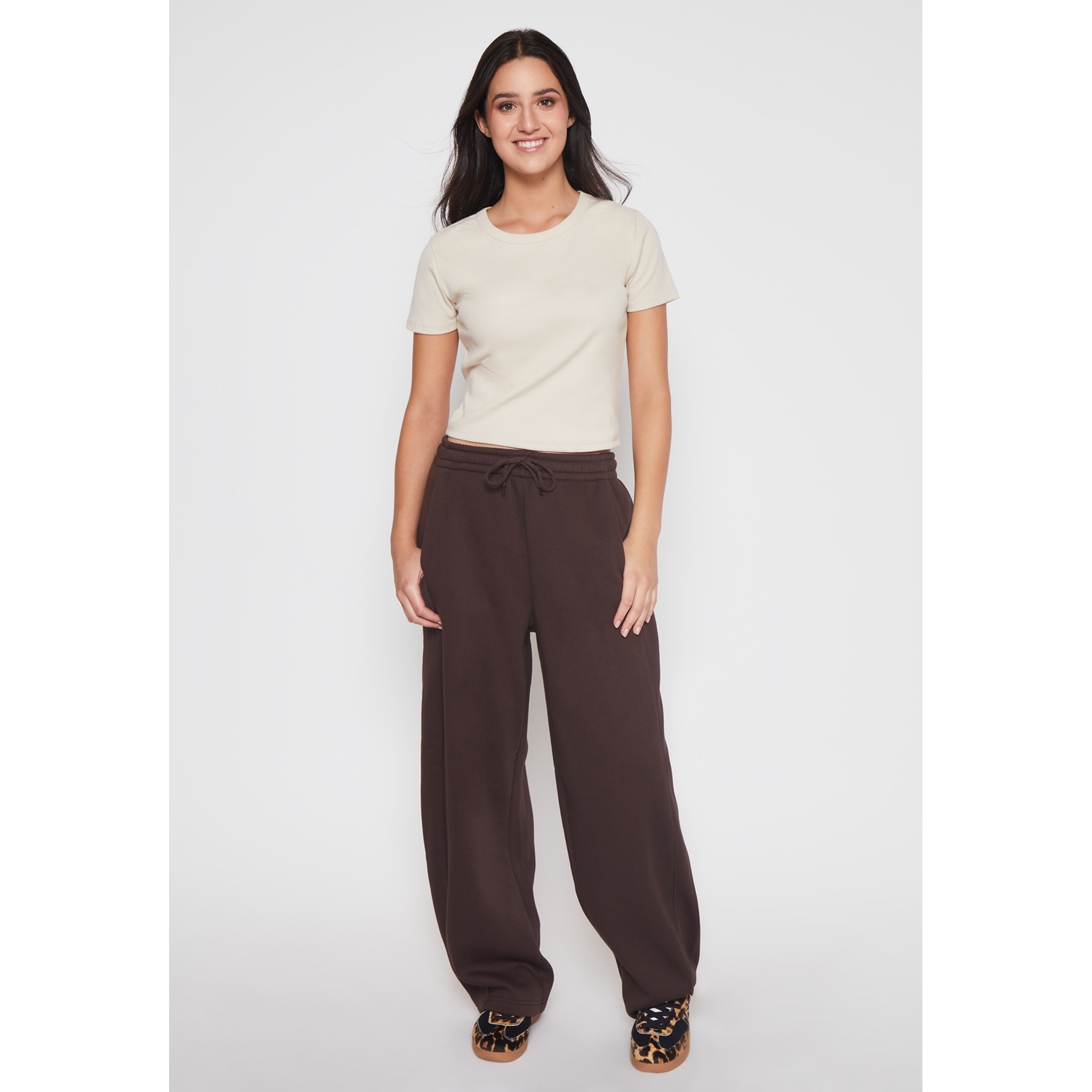 Polera Clásica Mujer Beige Familyshop 2