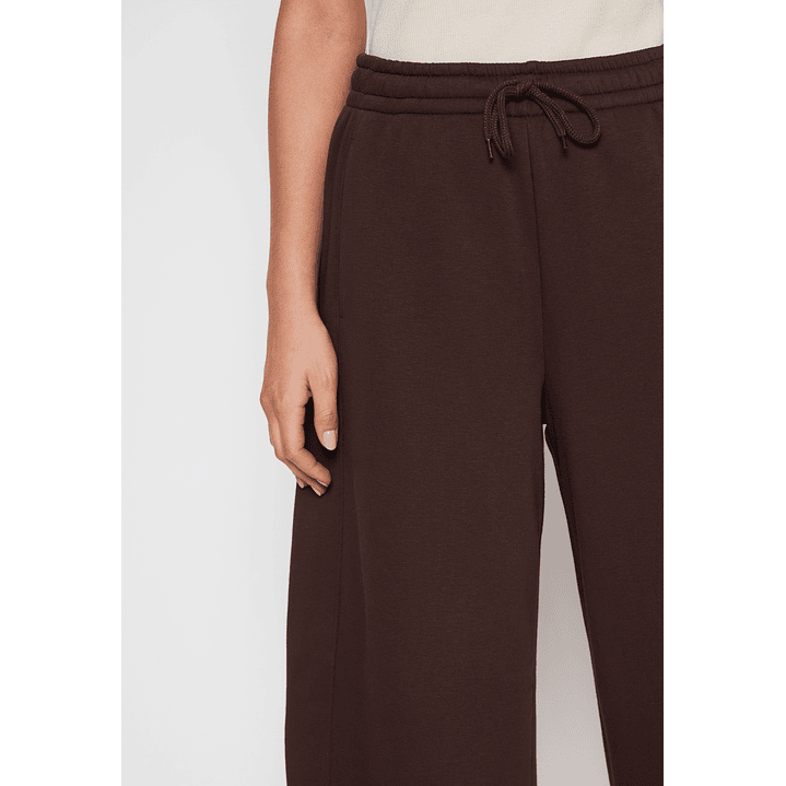 Pantalón Buzo Barrel Mujer Café Familyshop 4