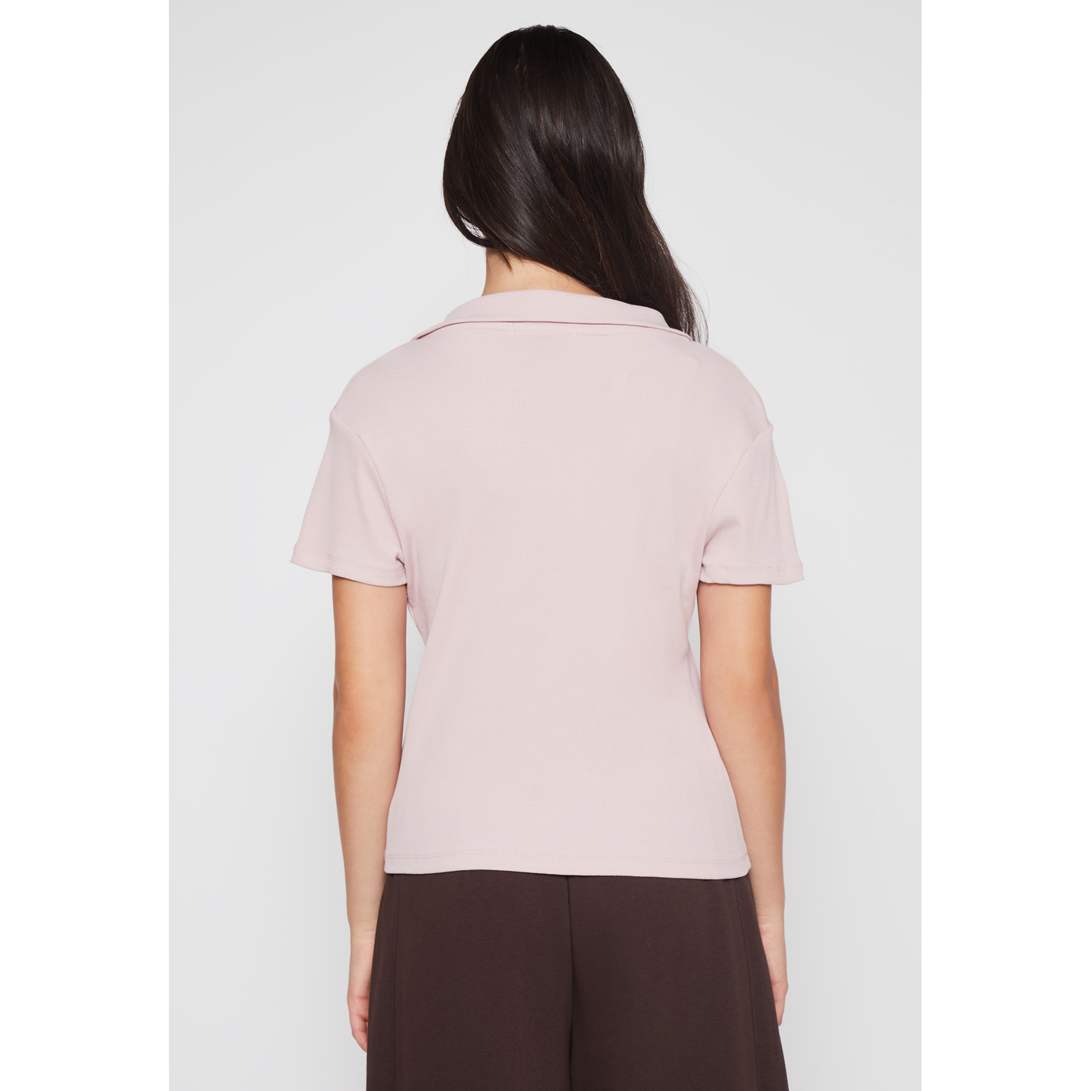 Polera Cuello Mujer Rosado Familyshop 3