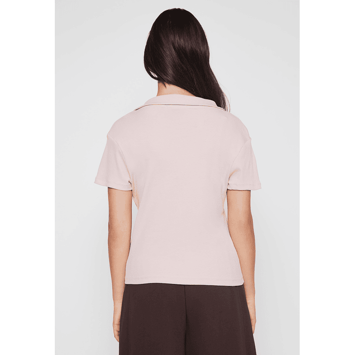 Polera Cuello Mujer Rosado Familyshop 3