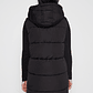 Parka Franjas Mujer Negro Familyshop - Miniatura 3