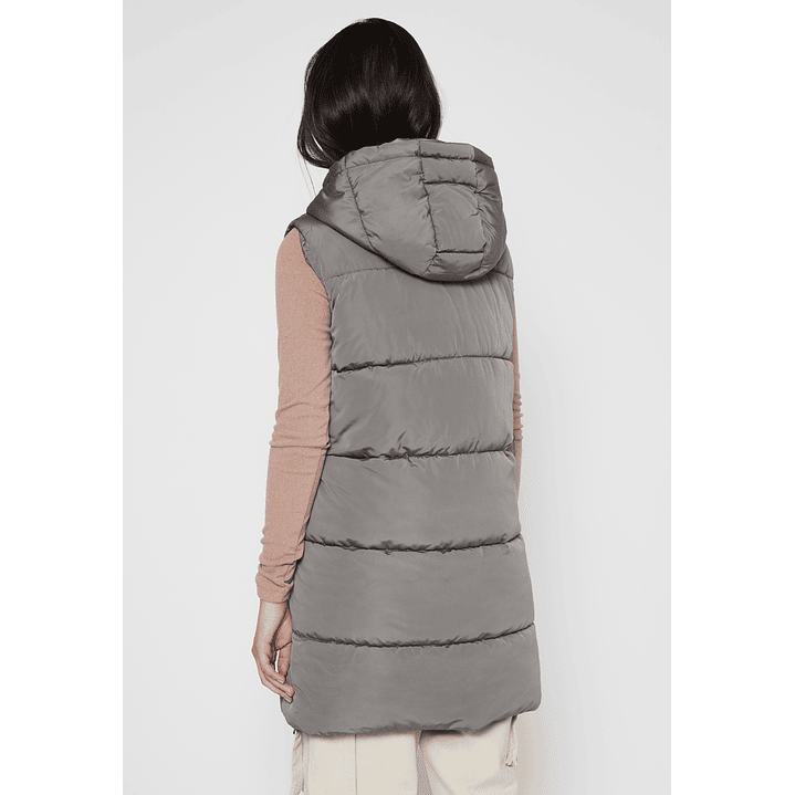 Parka Franjas Mujer Verde Familyshop 3