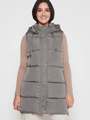 Parka Franjas Mujer Verde Familyshop