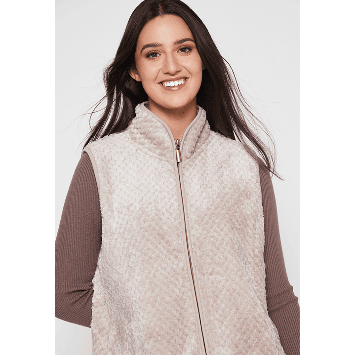 Polar Peludo Sin Manga Mujer Arena Familyshop 3