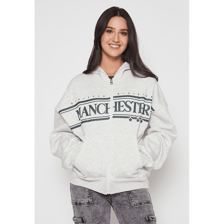 Polerón Manchester Mujer Gris Familyshop 1