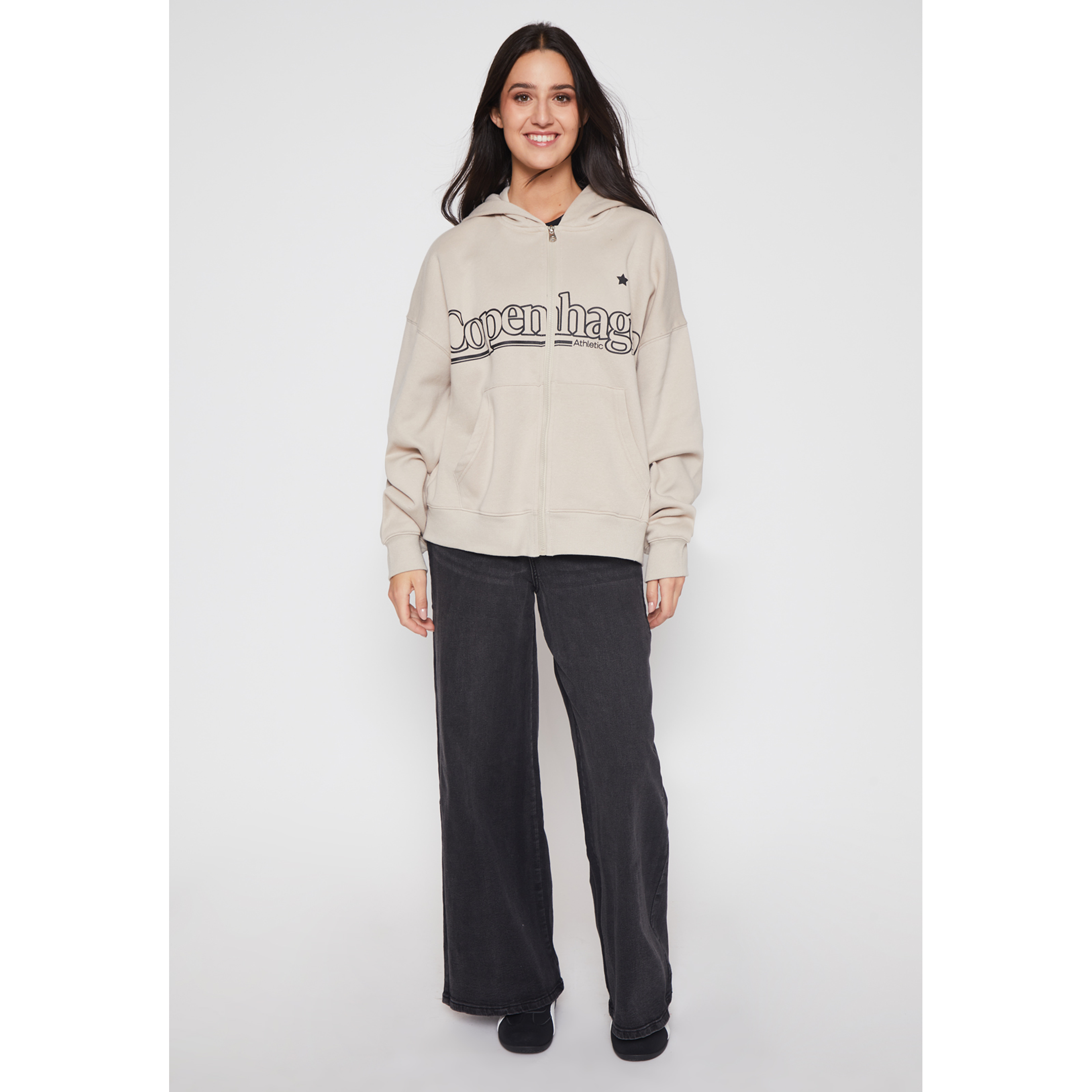 Polerón Copenhague Mujer Beige Familyshop 2