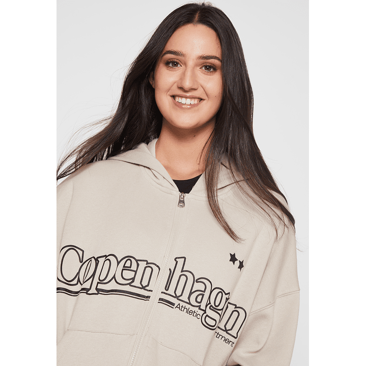 Polerón Copenhague Mujer Beige Familyshop 4