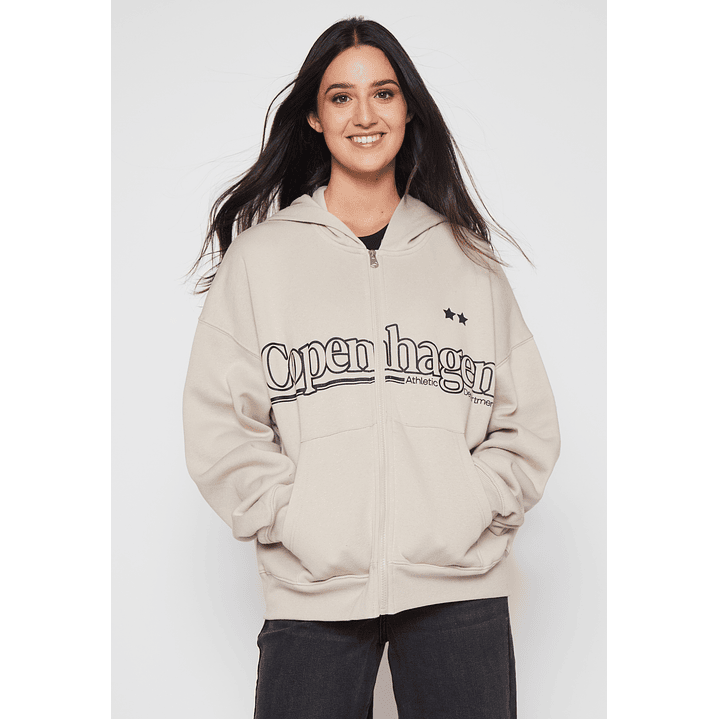 Polerón Copenhague Mujer Beige Familyshop 1