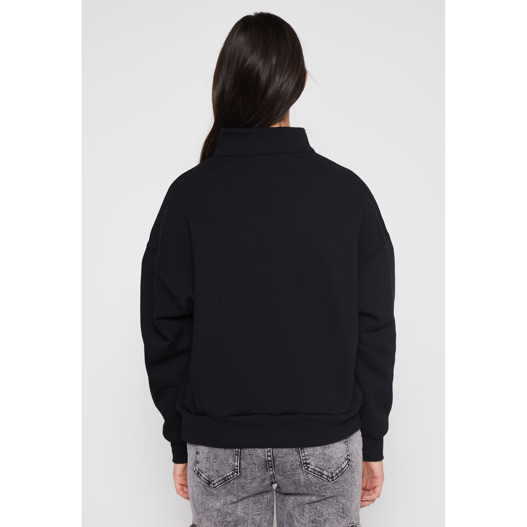 Polerón New York Mujer Negro Familyshop 3