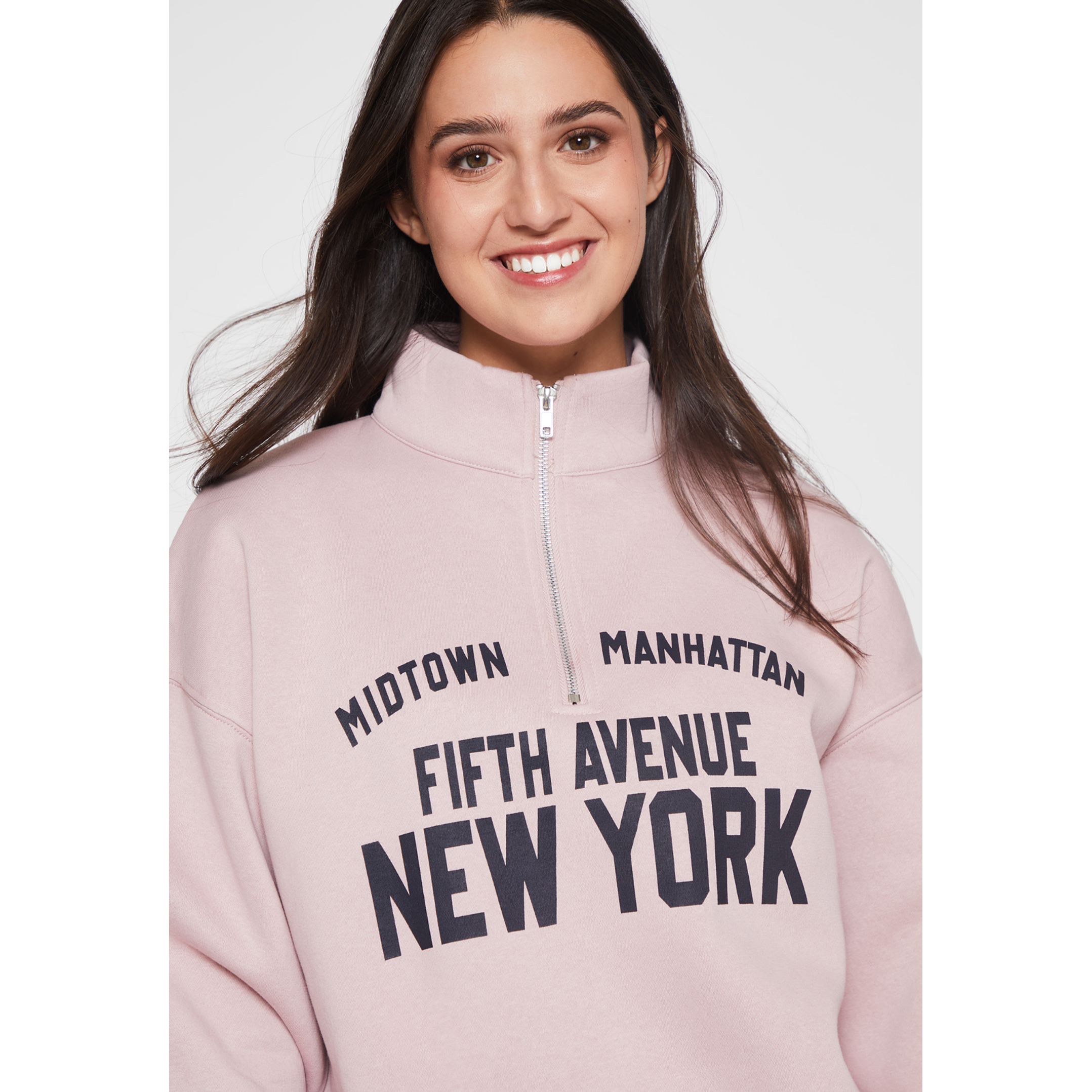 Polerón New York Mujer Rosado Familyshop 4