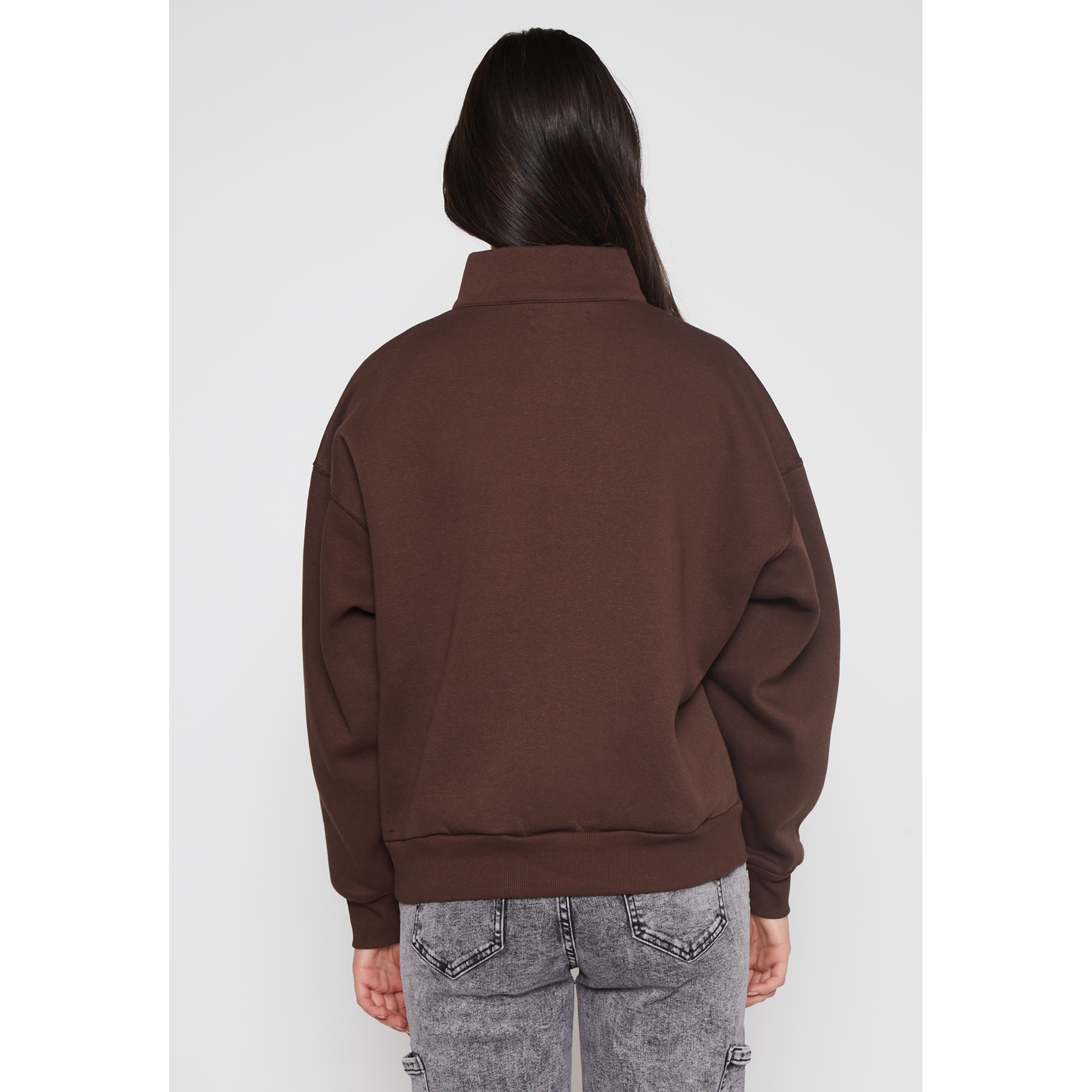 Polerón New York Mujer Café Familyshop 3